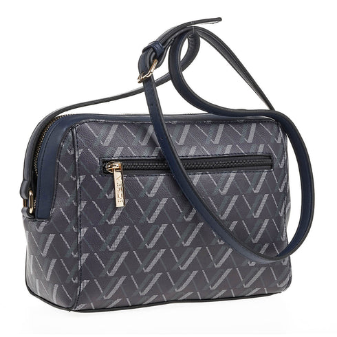 Verde Γυναικεία Τσάντα Χιαστί 16-7082 Μπλέ